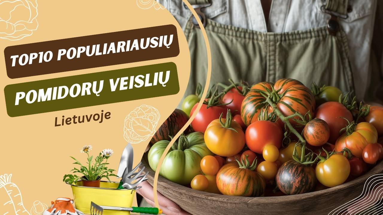 Populiariausios pomidorų veislės Lietuvoje