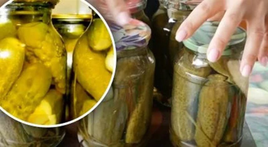 marinuotų agurkų minkštinimas su slaptu ingredientu