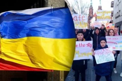 ukrainiečių pabėgėliai Lenkijoje