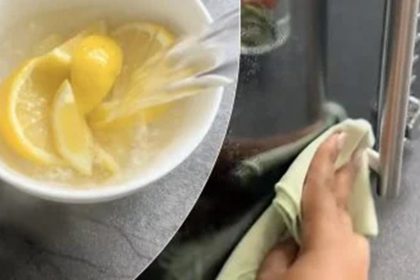 baking soda lemon microwave cleaning
