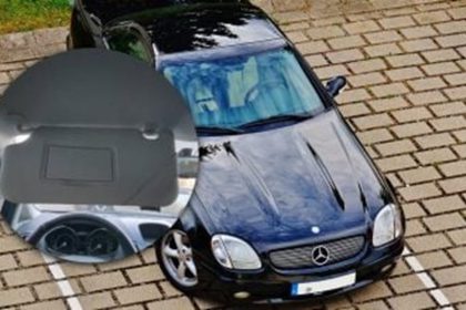 car visor hidden convenience function
