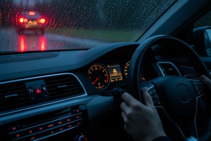 flashing hazards when illegal