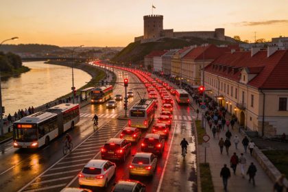 kamščiai Vilniuje